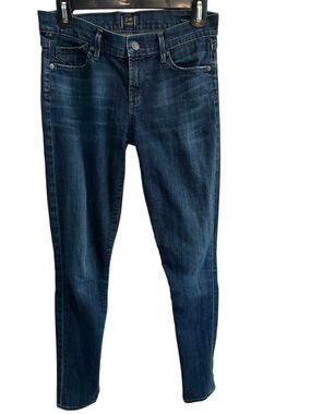 Citizens of Humanity Avedon Low Rise Skinny Leg Jeans Size 27 Dark Wash
